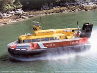 SRN6 craft operating with the Canadian Coastguard - Hovercraft 039 (submitted by Paul Brett).